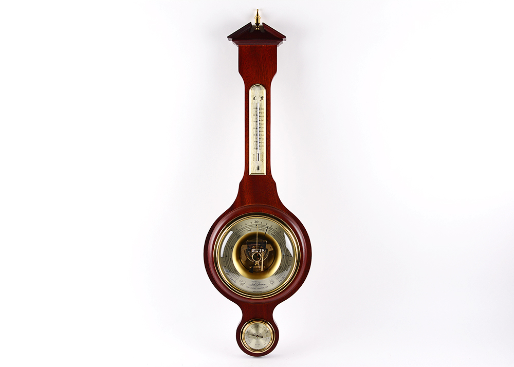 Mahogany Seth Thomas Precision Barometer