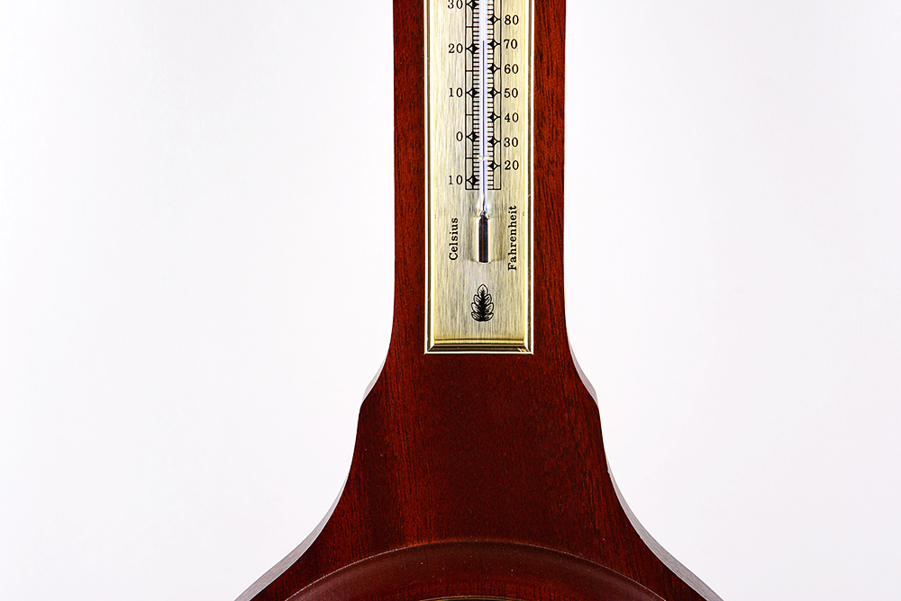 Mahogany Seth Thomas Precision Barometer