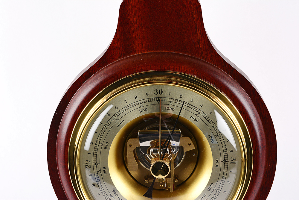 Mahogany Seth Thomas Precision Barometer