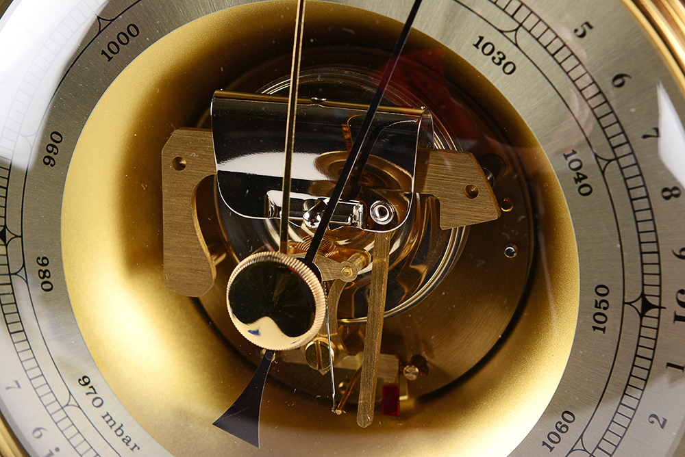 Mahogany Seth Thomas Precision Barometer