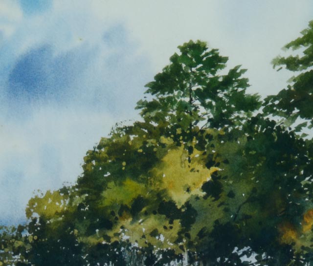 "Ninth at Long Cove" Paul Kuchno Photo Offset Lithograph