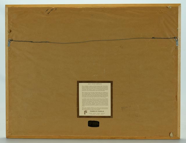 Mary Bertrand Signed L/E Floral Bouquet Photo Offset Lithograph