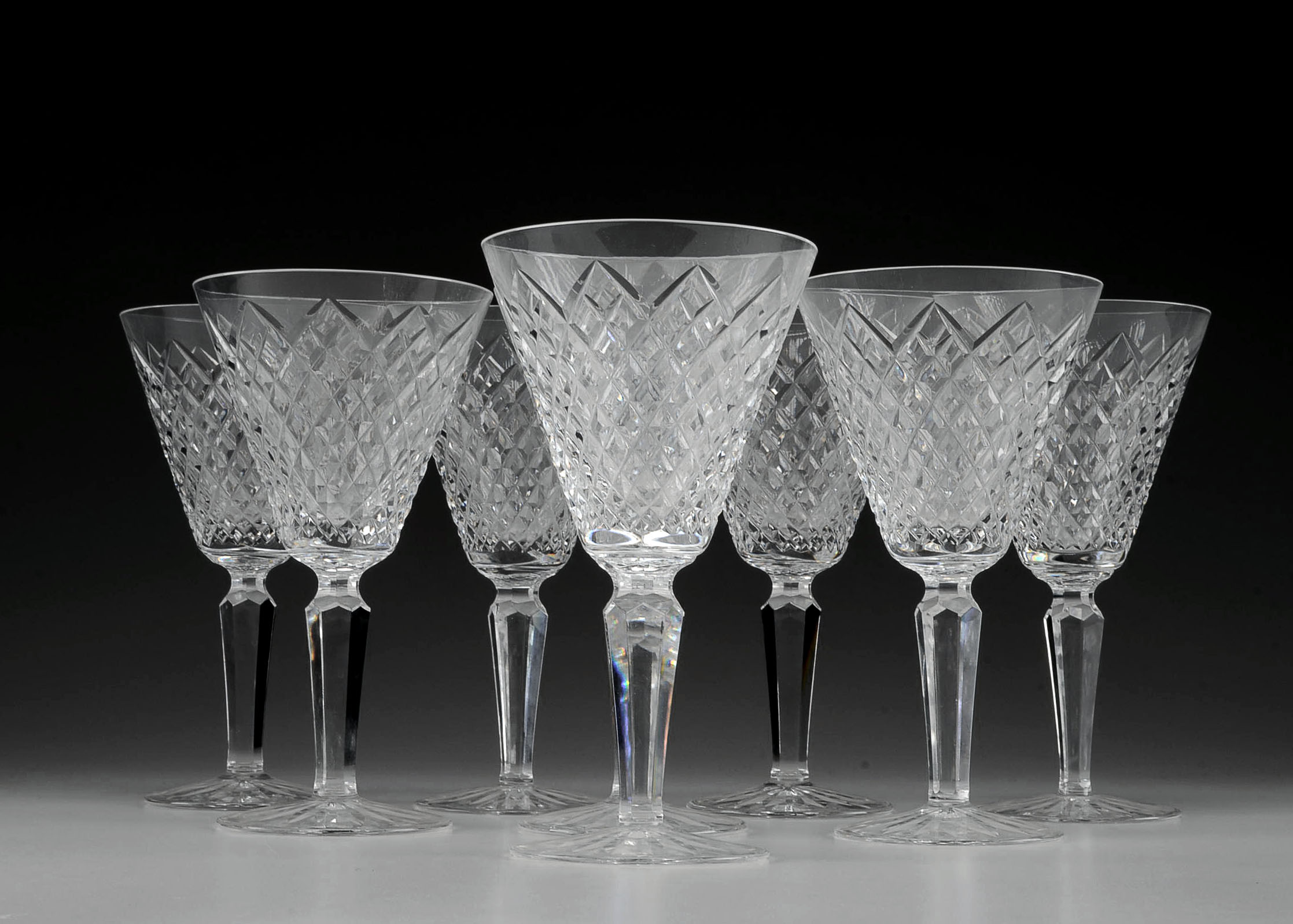 Waterford Crystal Stemware, Alana Pattern