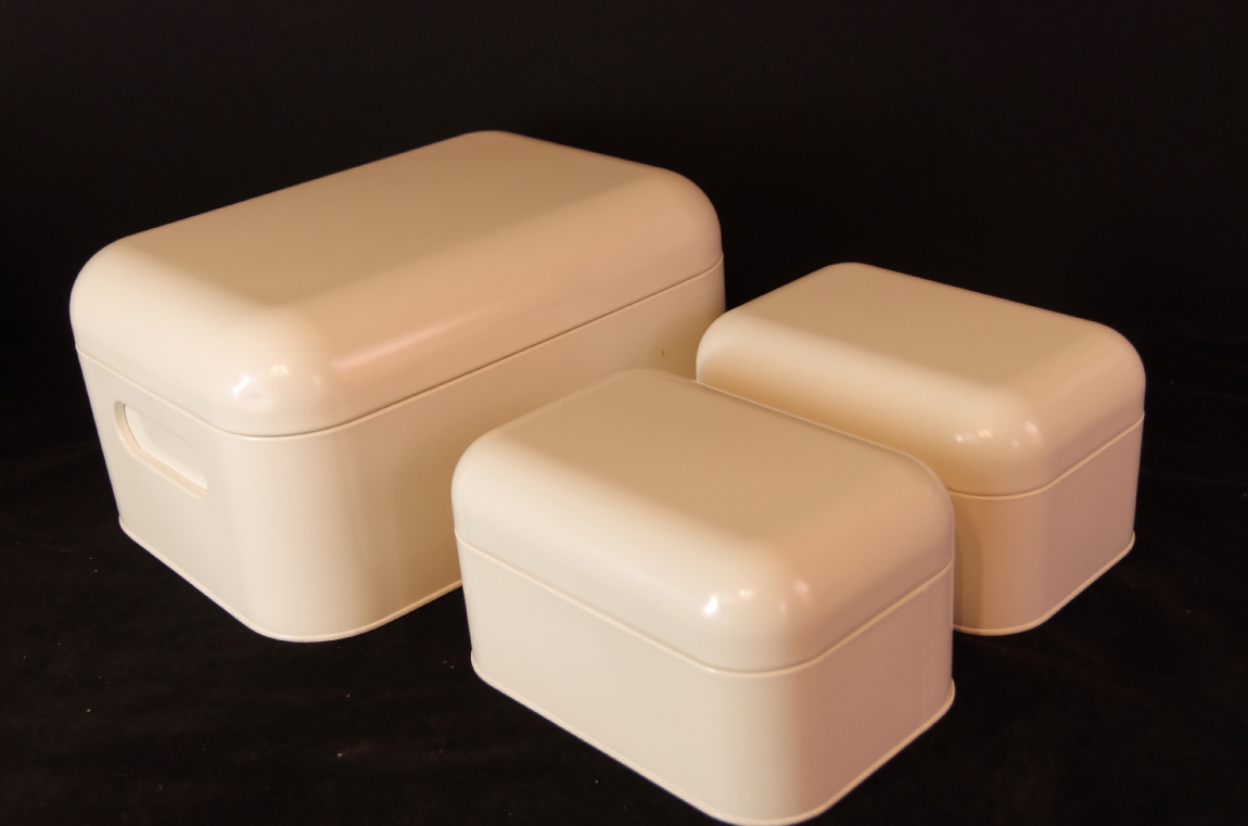 Set of Ikea Metal Boxes