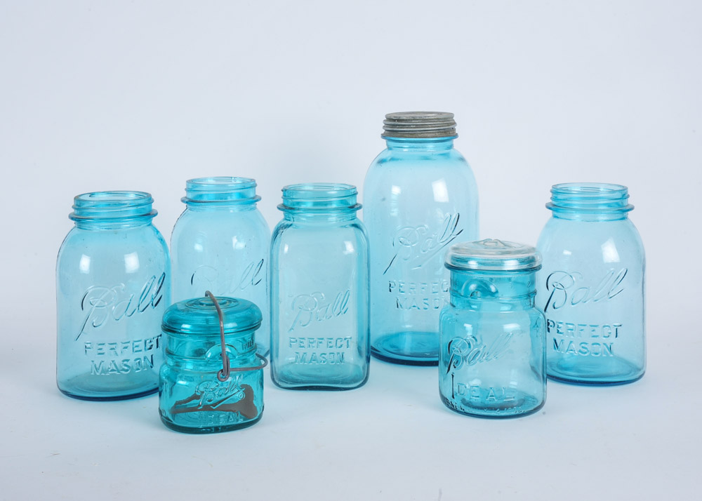 Blue Ball Jars