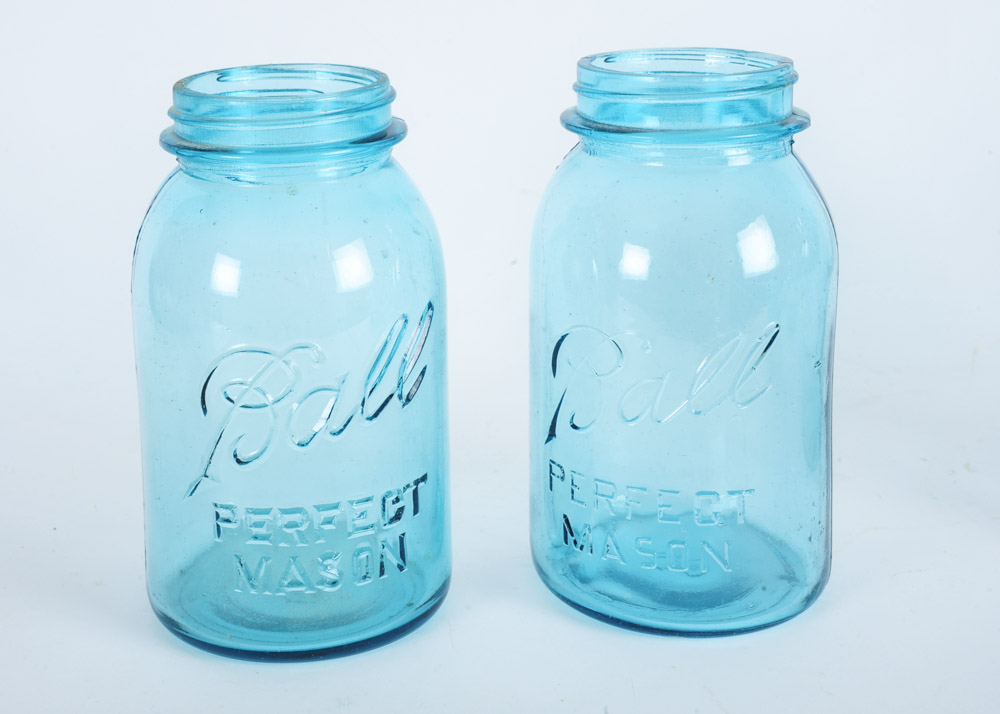Blue Ball Jars