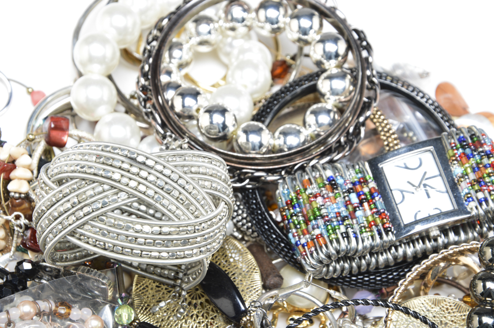 Large Lot of Costume Jewelry