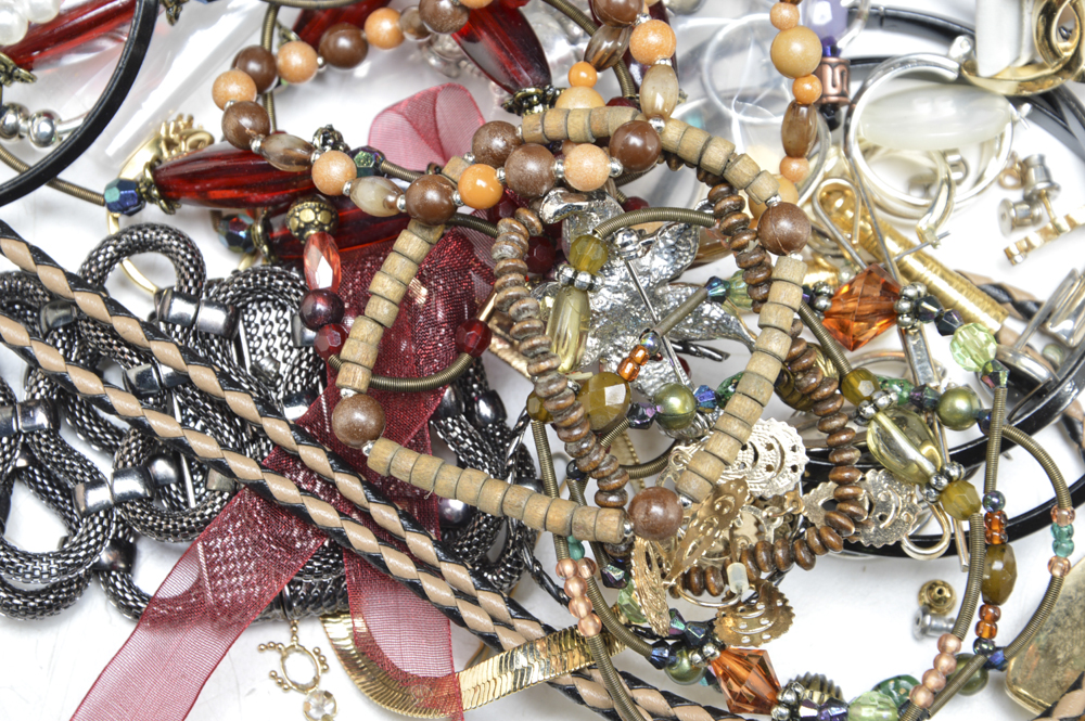 Large Lot of Costume Jewelry