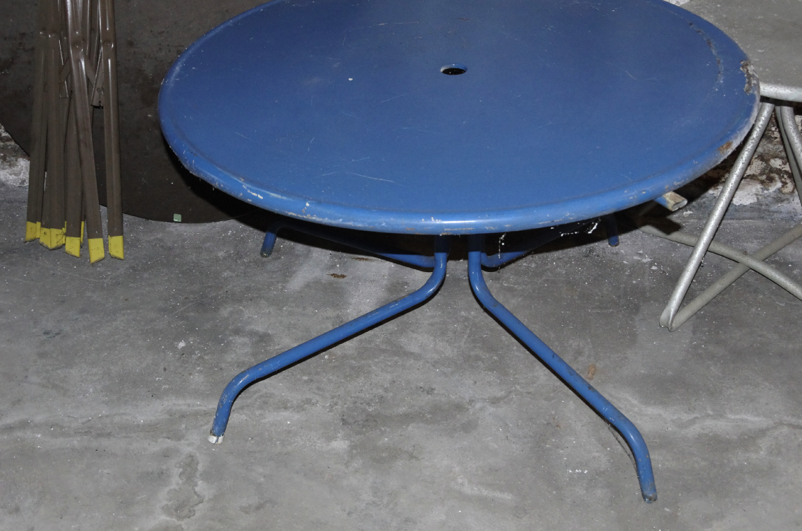 Three Vintage Round Tables