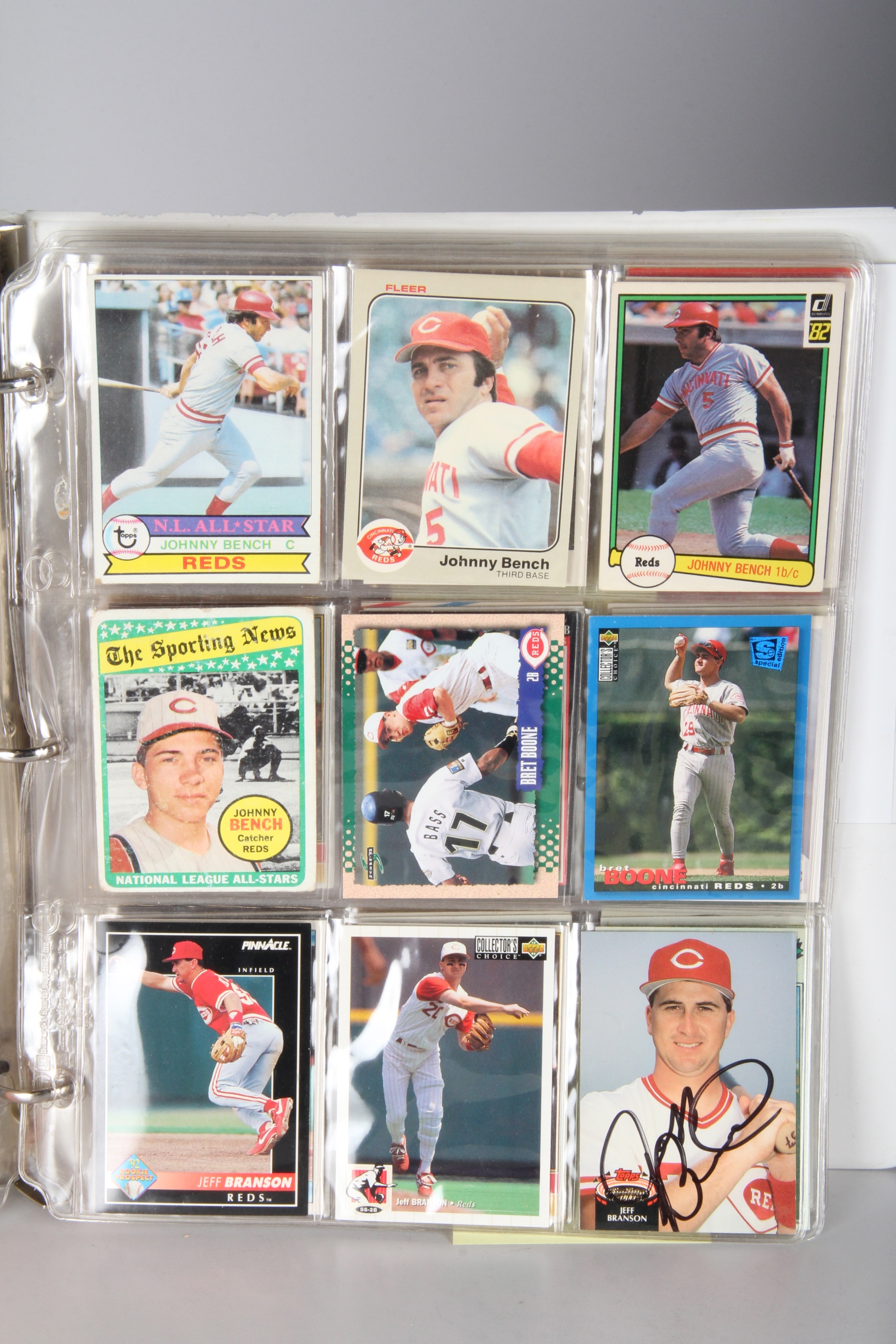 Vintage and Signed Cincinnati Reds Baseball Cards