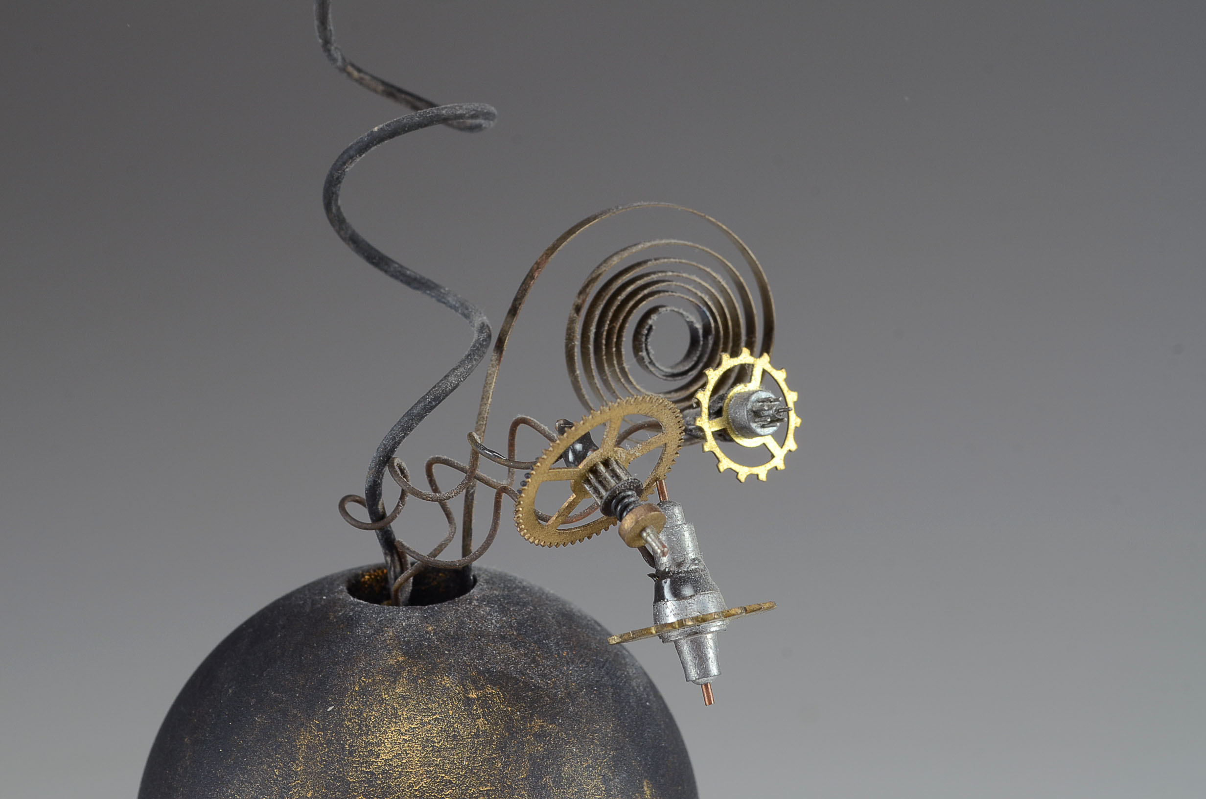 Roger Wood Klockwerks Sculpture