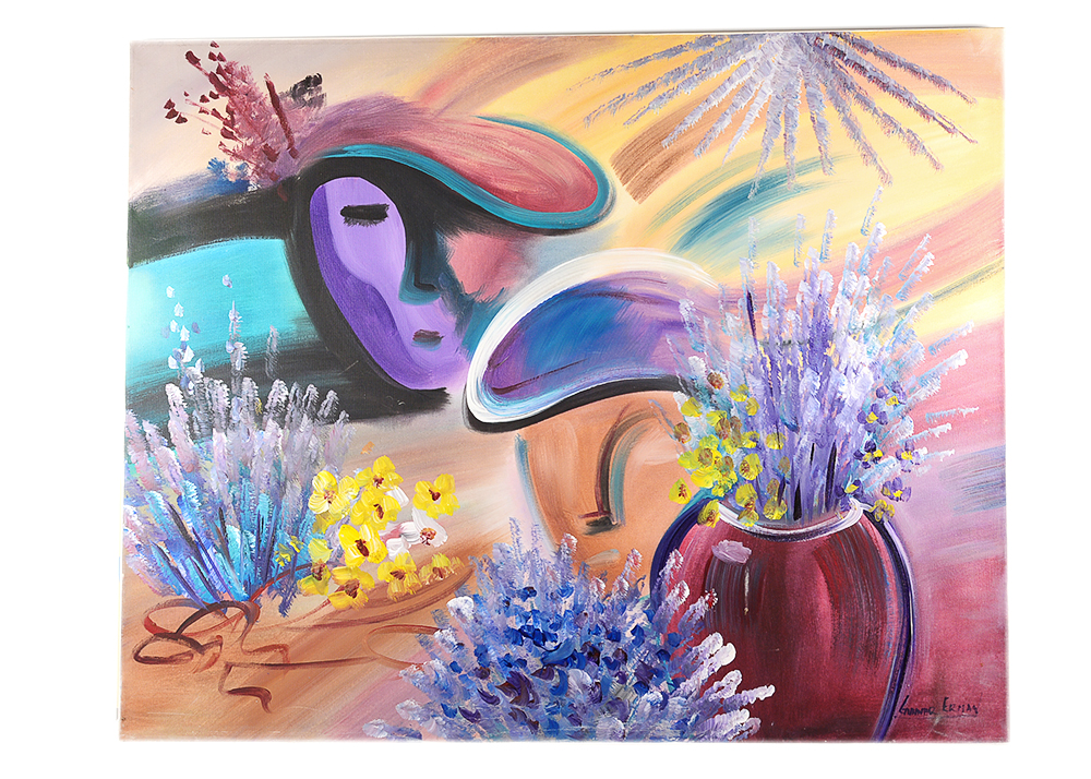 Gunnar Erman Original Acrylic Painting