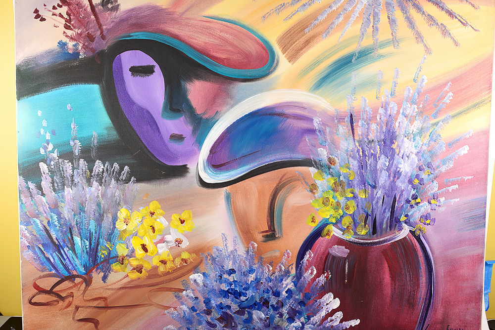 Gunnar Erman Original Acrylic Painting