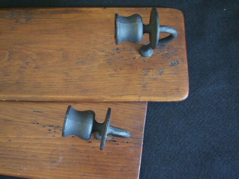 Framed Mirror and Wall Candle Holders