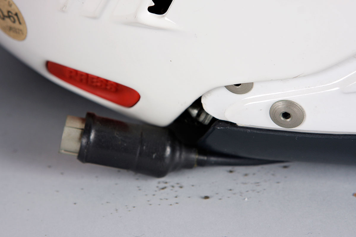 Pair of BMW System 3 Helmets