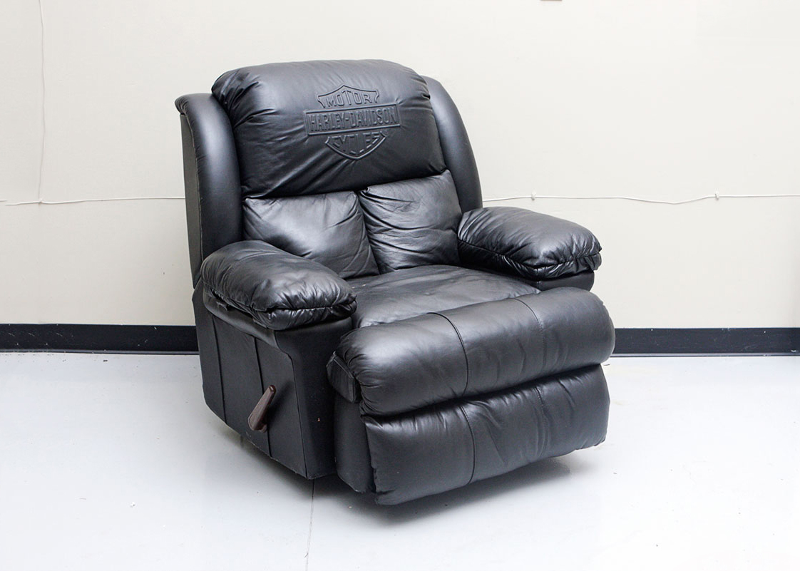 Leather Harley-Davidson Recliner