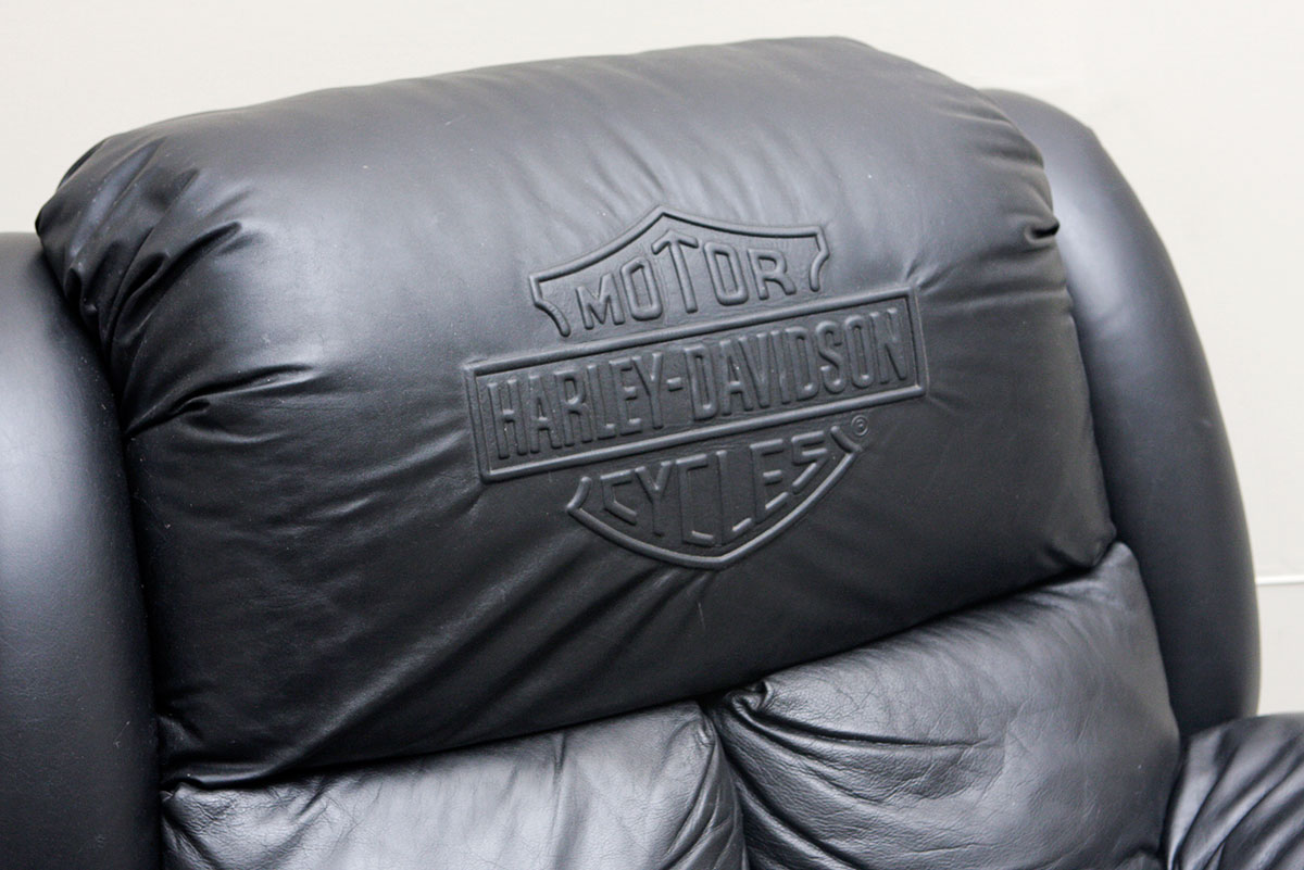 Leather Harley-Davidson Recliner