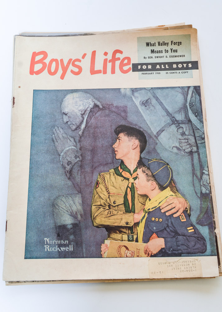 Trio of Vintage Boys' Life Magazines