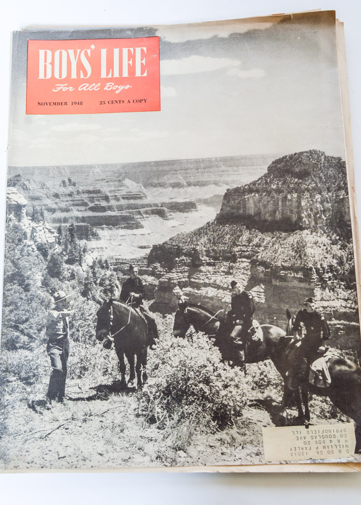 Trio of Vintage Boys' Life Magazines