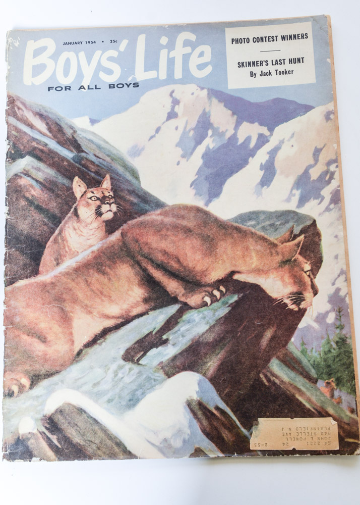 Trio of Vintage Boys' Life Magazines