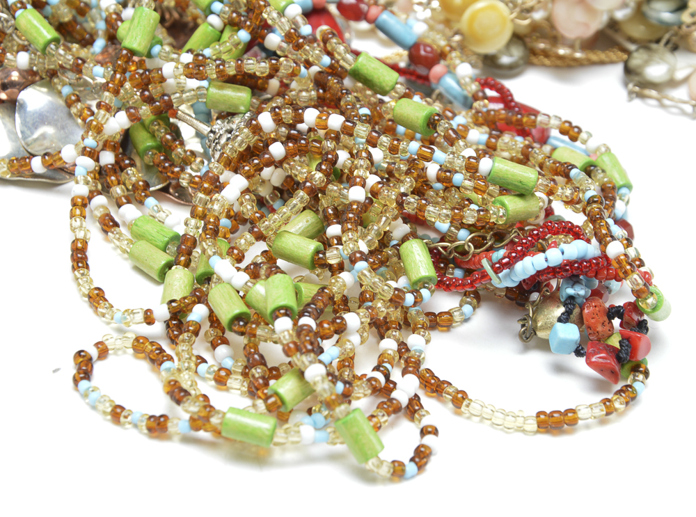 Large Group of Costume Jewelry
