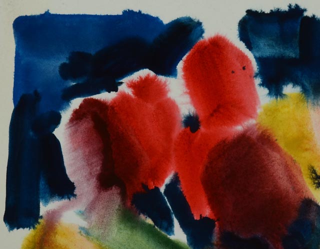 Jack Meanwell Original Floral Paintings on Paper