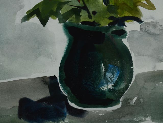 Jack Meanwell Original Floral Paintings on Paper