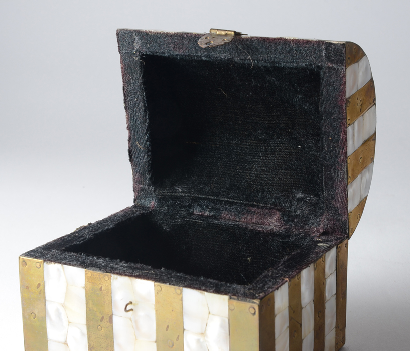 Mother of Pear Duck Figurines and Boxes