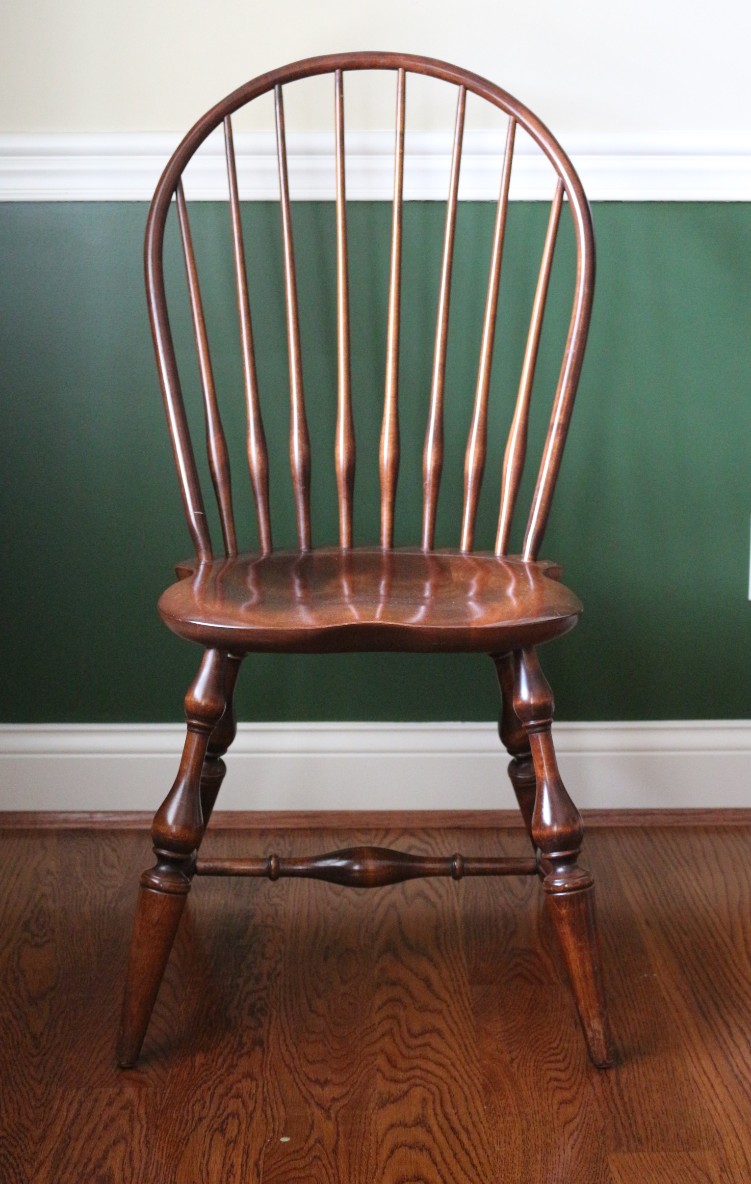 Verbarg's Dining Table and Eight Windsor Chairs