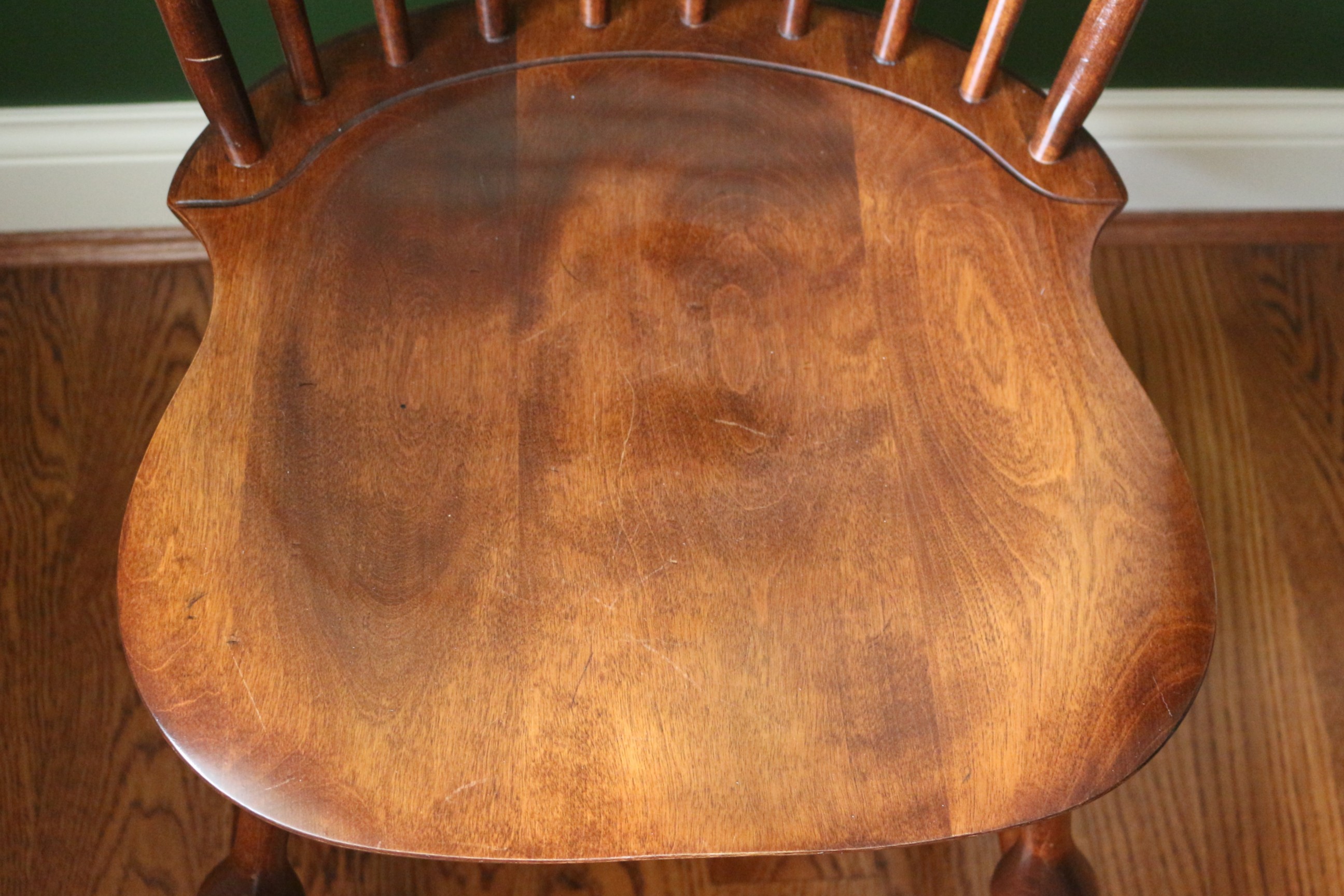 Verbarg's Dining Table and Eight Windsor Chairs