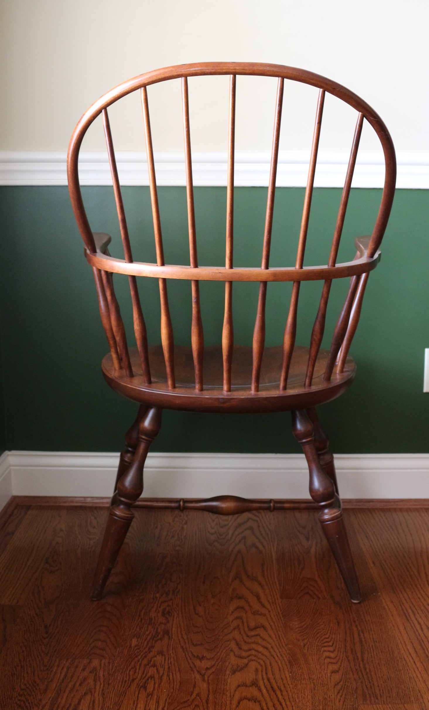 Verbarg's Dining Table and Eight Windsor Chairs