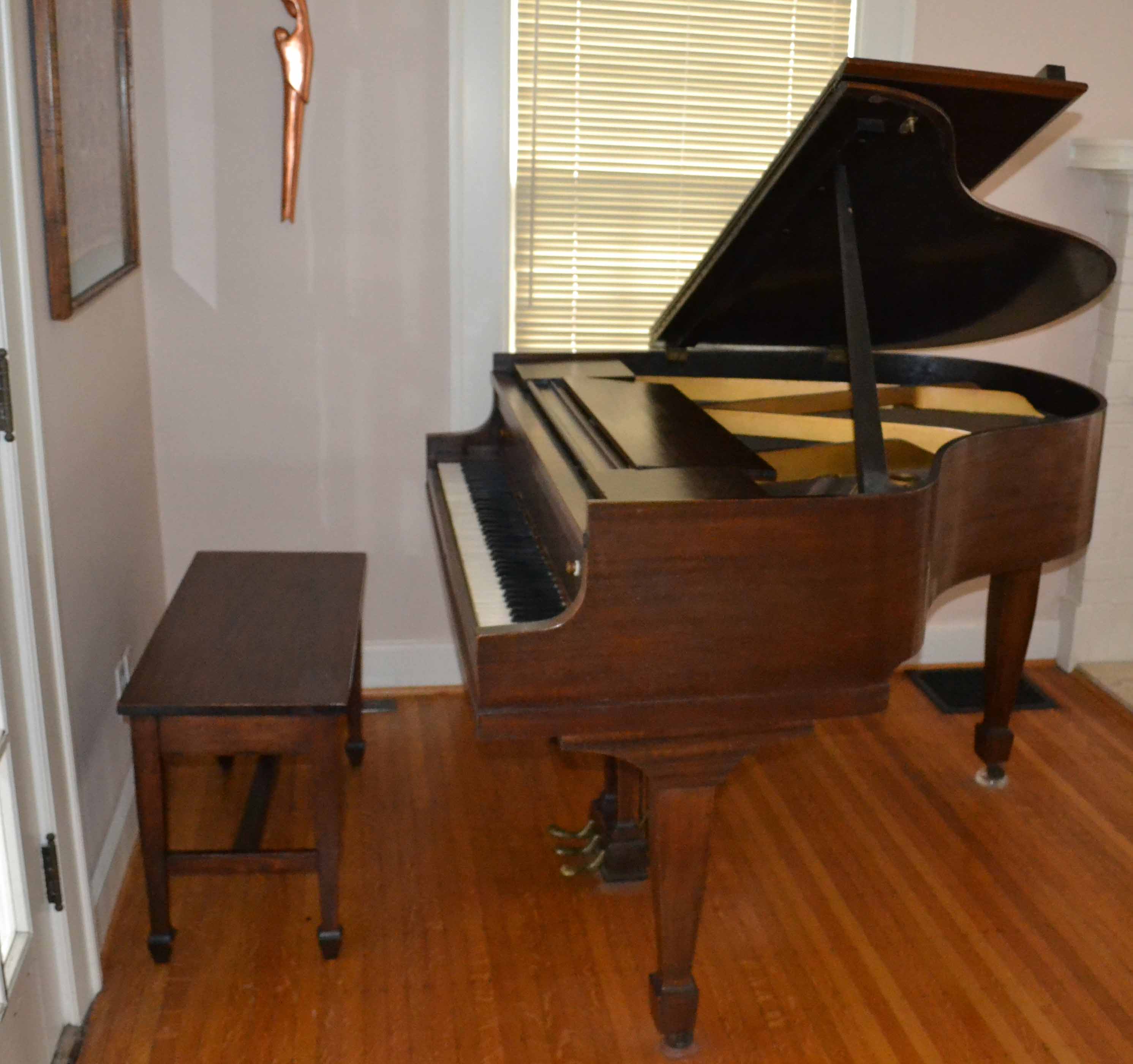Vintage Baby Grand Piano by Premier Grand Piano Corp