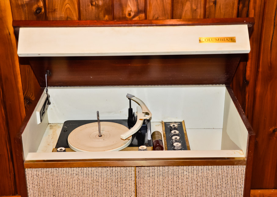 Vintage Columbia Record Console