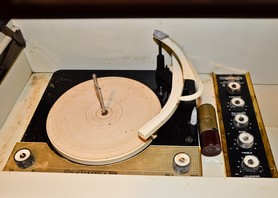 Vintage Columbia Record Console