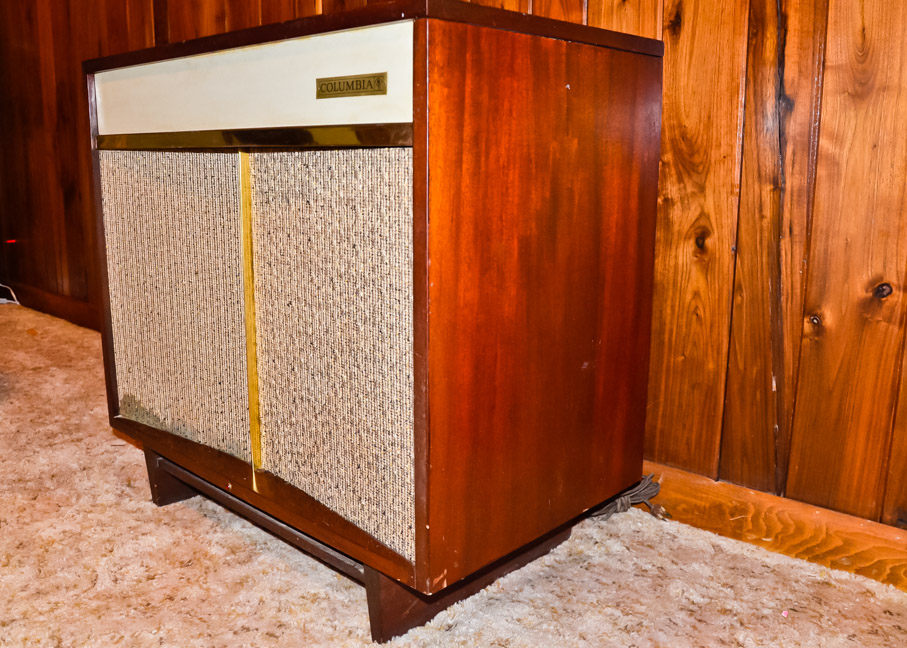 Vintage Columbia Record Console