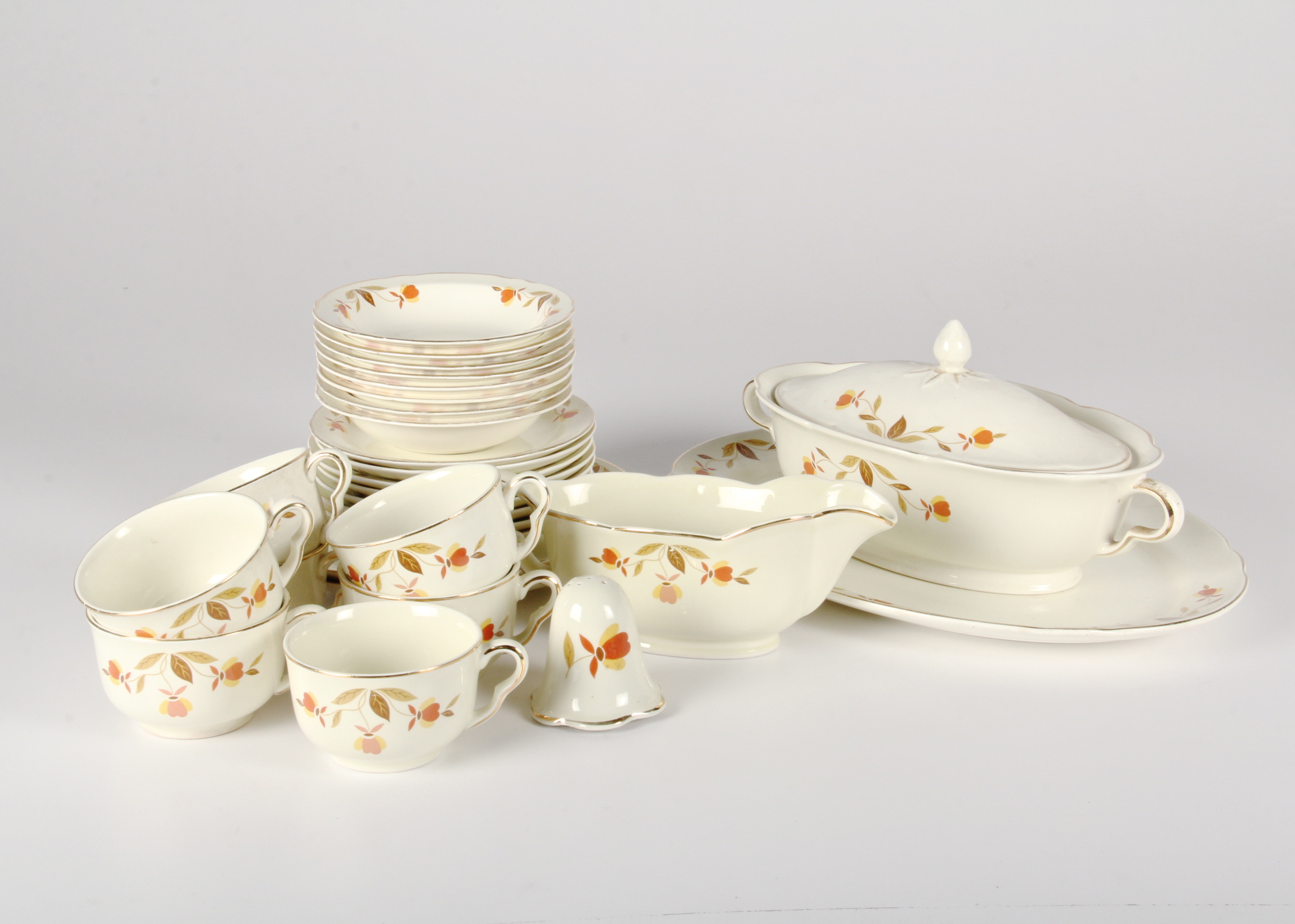 Vintage "Autumn Leaf" Dinnerware and Serving Ware