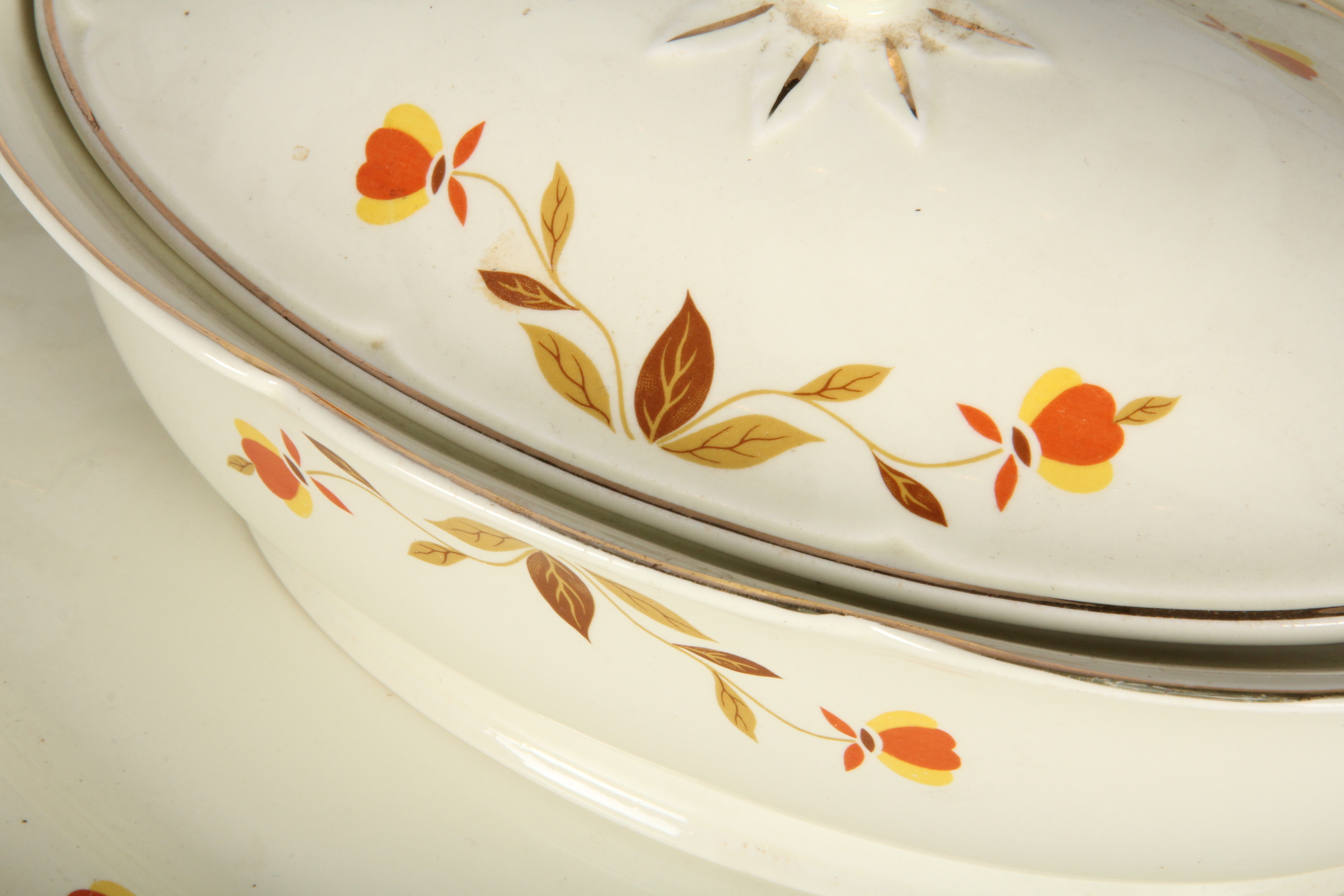 Vintage "Autumn Leaf" Dinnerware and Serving Ware