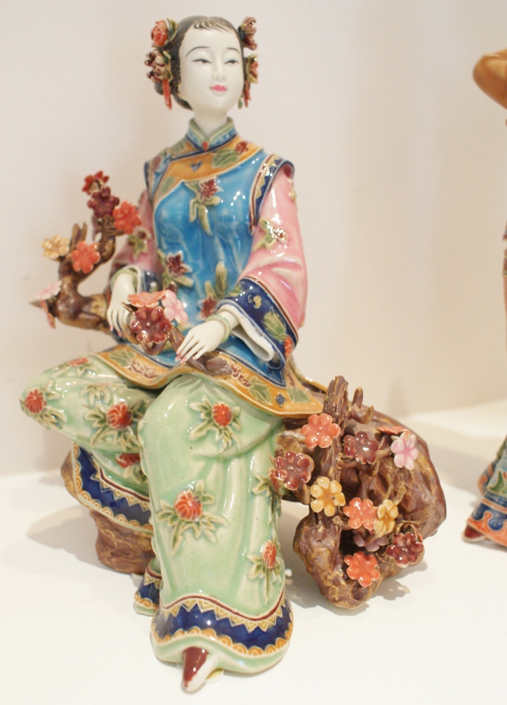 Three Lam Wai Tung Chinese Statues