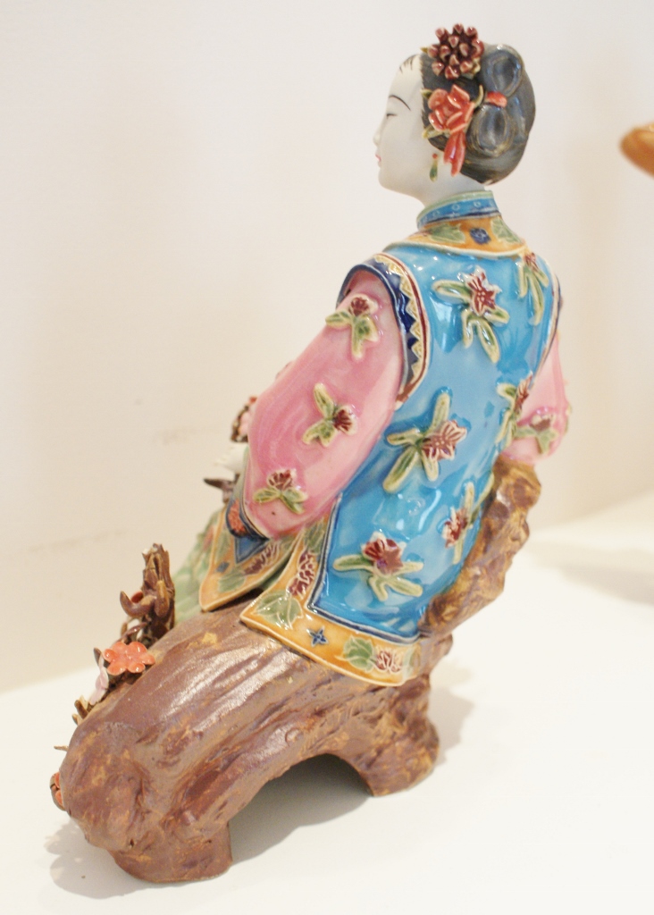 Three Lam Wai Tung Chinese Statues