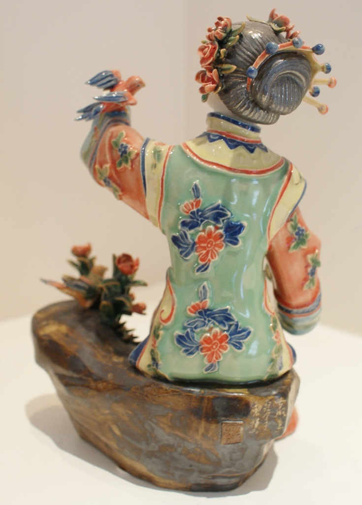 Three Lam Wai Tung Chinese Statues