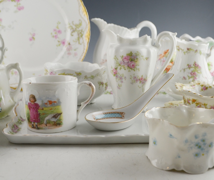 Large Assortment of Floral Patterned China