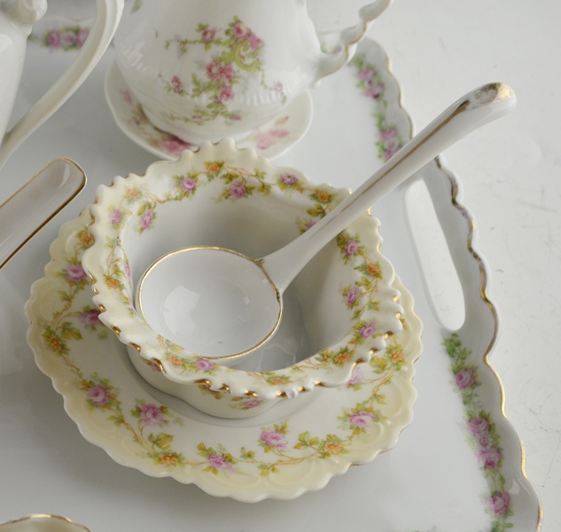 Large Assortment of Floral Patterned China