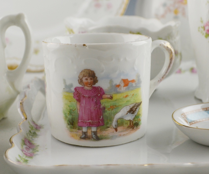 Large Assortment of Floral Patterned China