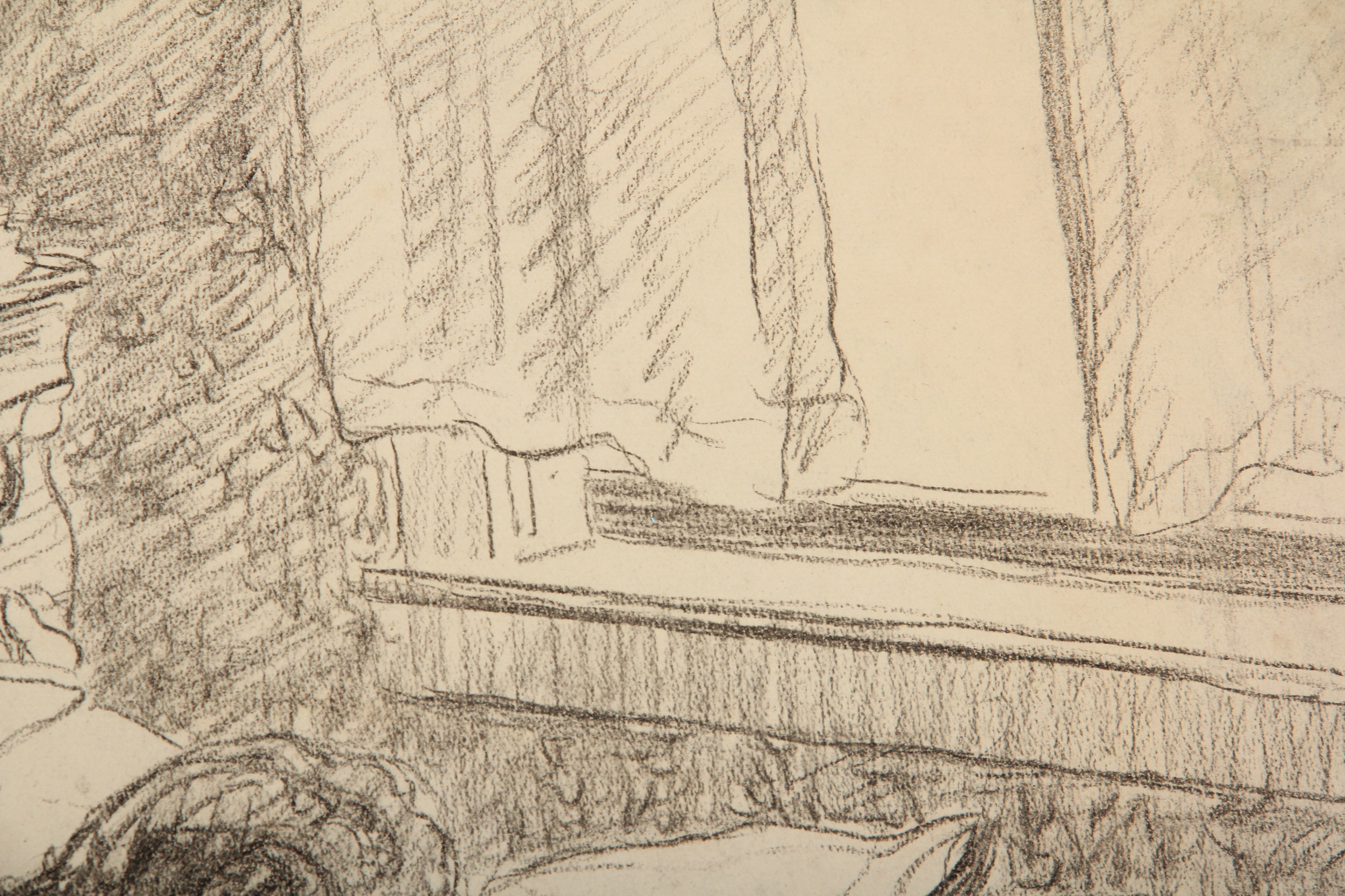 Charcoal Drawing of Woman from Chadeayne Portfolio