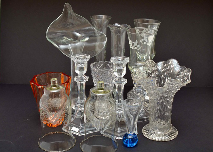 Vintage Glassware Vases