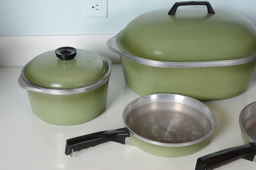 Circa 1970s Aluminum Club Cookware