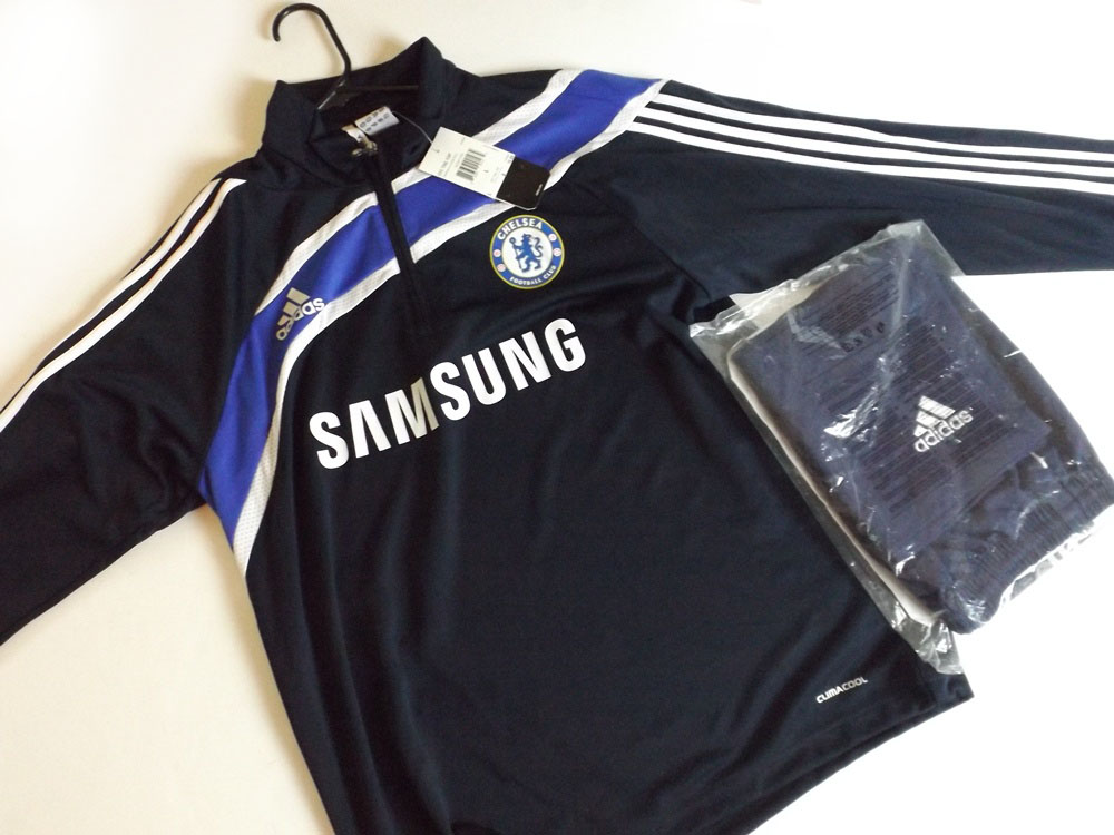 Adidas Chelsea Soccer Jacket and Shorts, New in Packaging