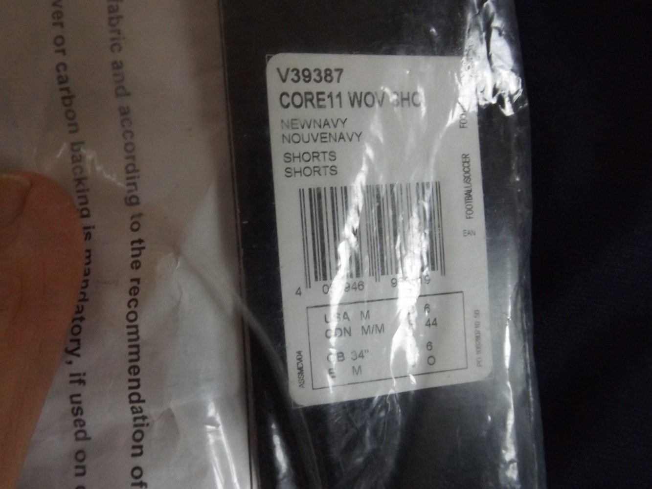 Adidas Chelsea Soccer Jacket and Shorts, New in Packaging