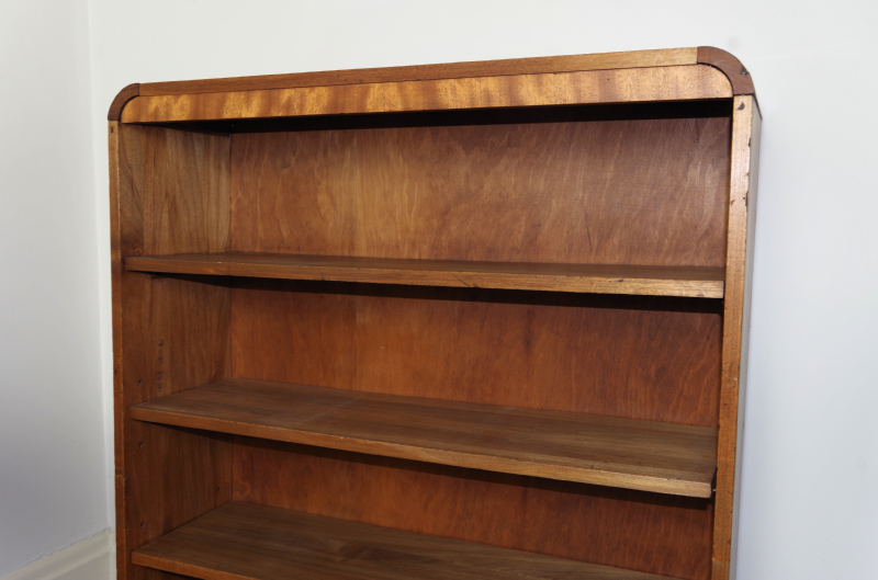 Art Deco Style Wooden Bookcase