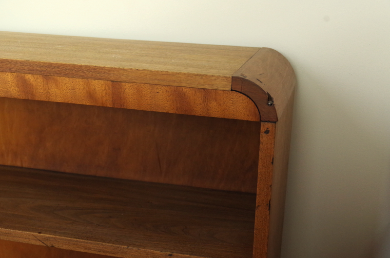 Art Deco Style Wooden Bookcase